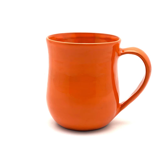 Handmade Mug - Bright Orange