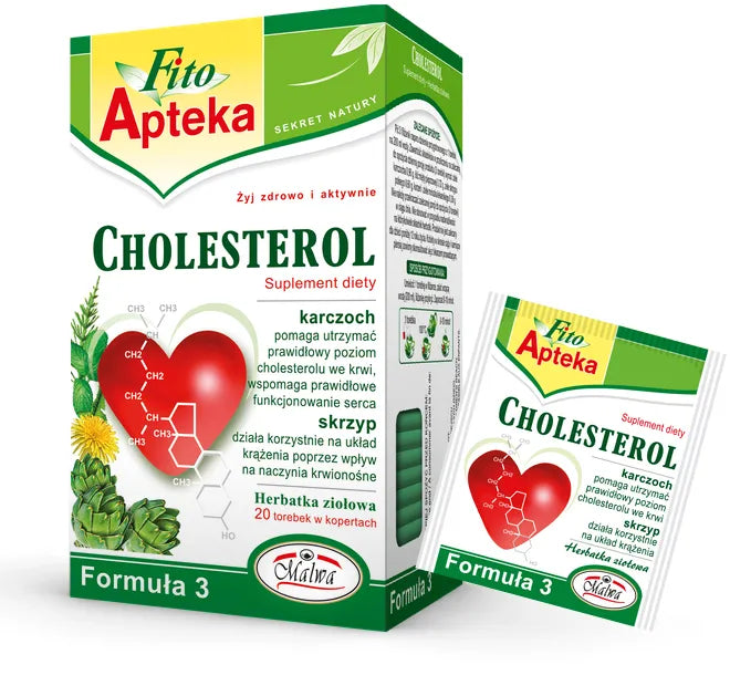 MALWA Fito Apteka Cholesterol 20 Tea bags