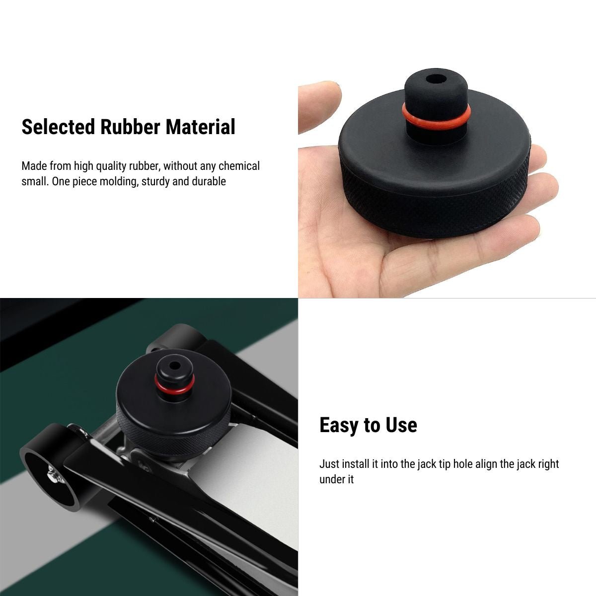 Jack Pads Adapter with Storage Bag for Tesla Model 3/Y/S/X