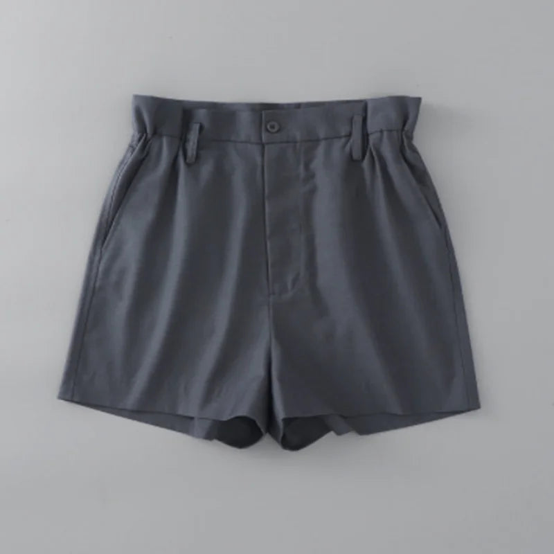 Women's High Waist Wide Leg Pants with Elastic Belt