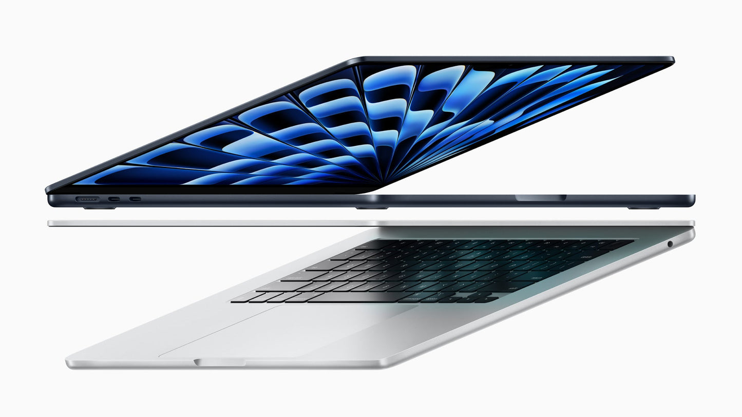 MacBook Air (2024) 15-inch – Apple M3 • 10-Core GPU – 8GB RAM 256GB SSD – 58 Cycles • 100% BH