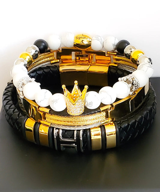 Men's " Peace and Protection" Crown Set