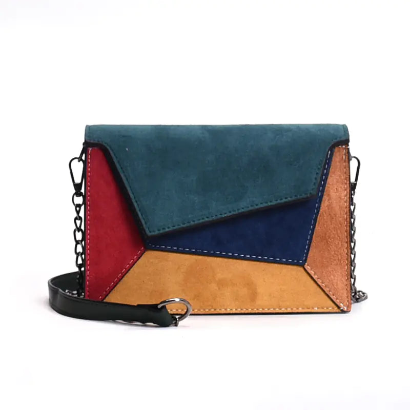 Color Block Mini Shoulder Bag for Women