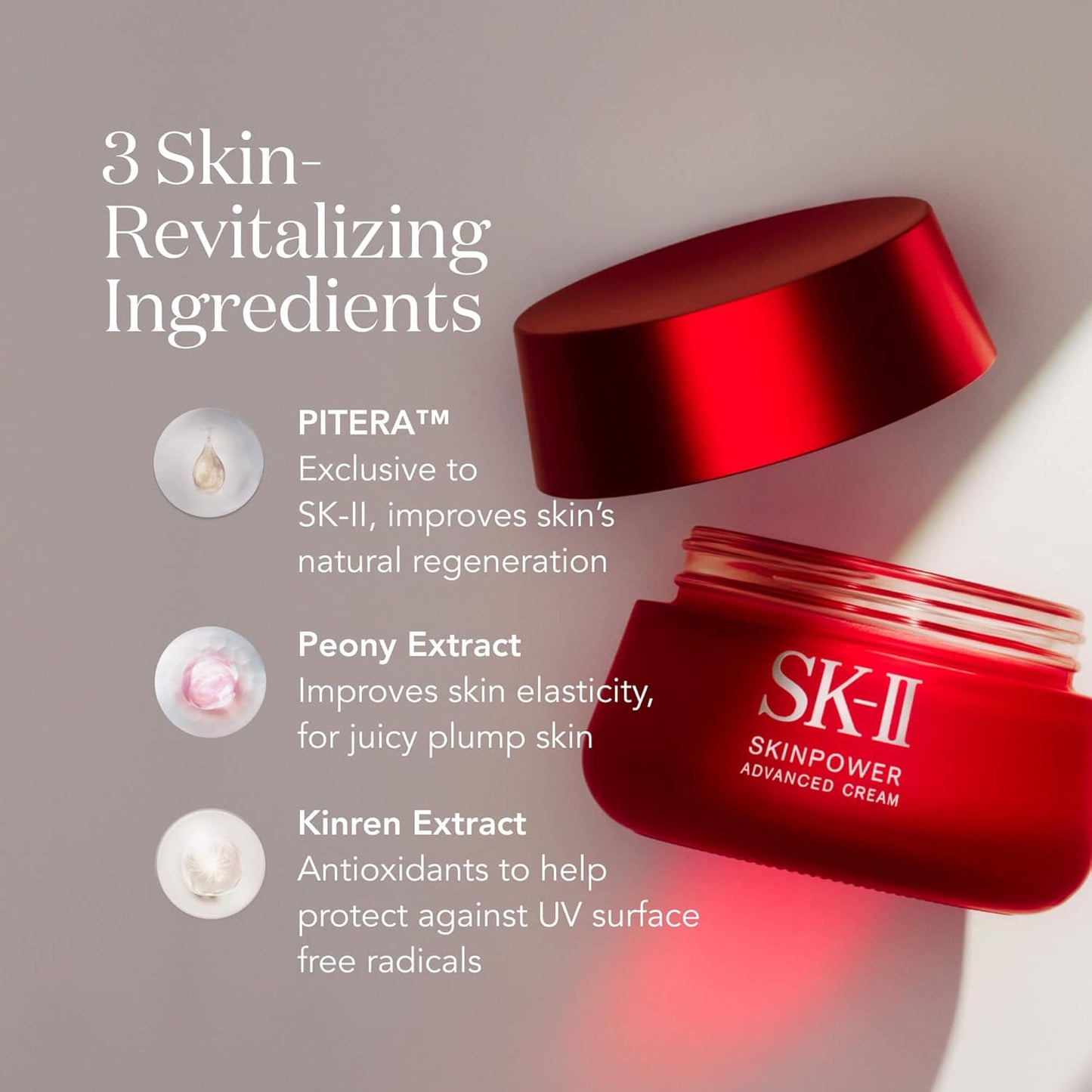 SK‑II Skinpower Advanced Cream 80 mL – Anti‑Aging Cream with 90% PITERA™
