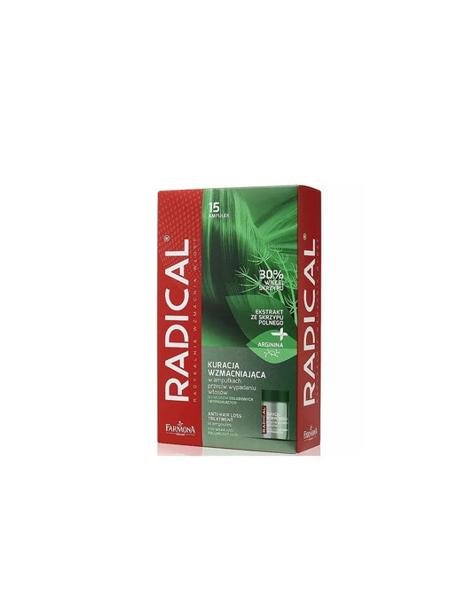 Farmona Radical 15 Ampules Anti-Hair Loss Treatment 75ml