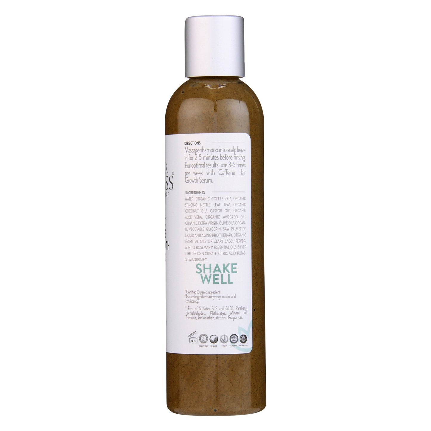 Organic Caffeine Shampoo Hair Growth