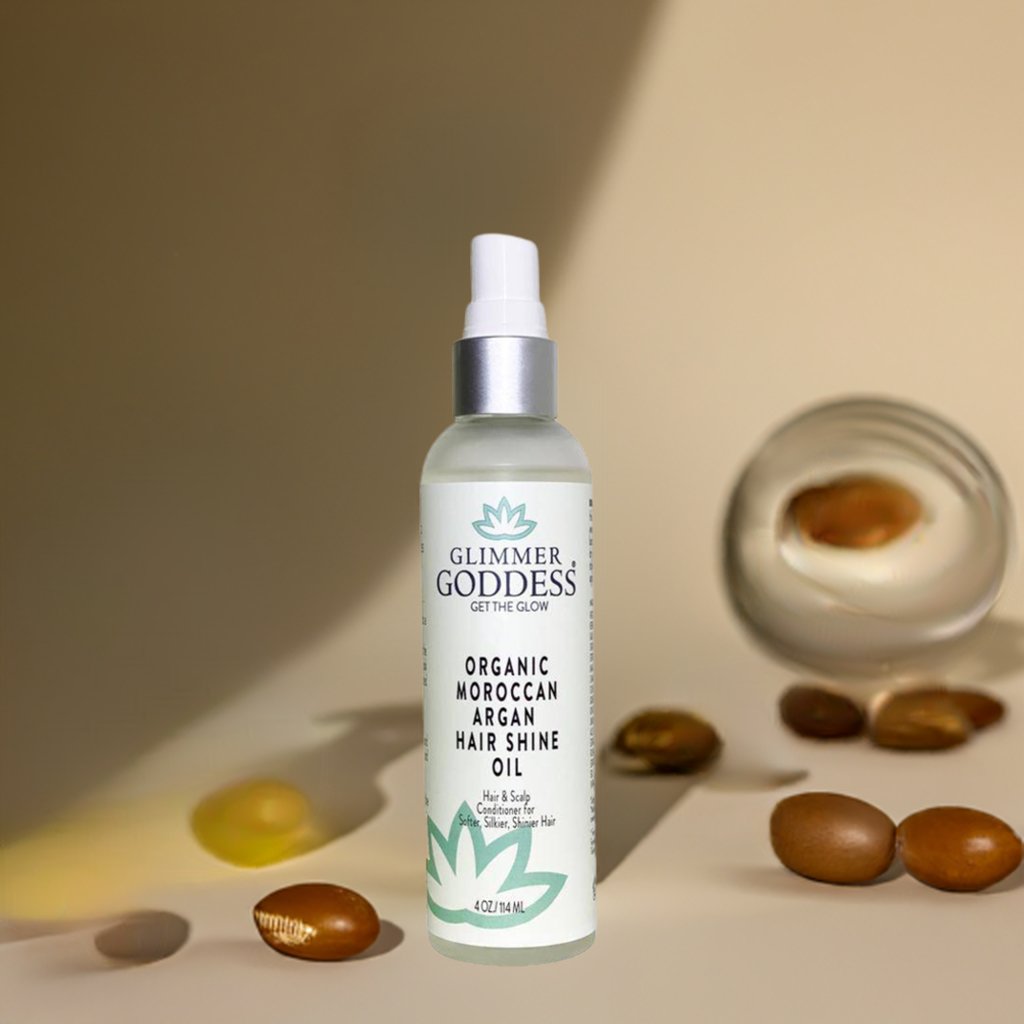 Organic Hair Shine Spray | Moroccan Argan Oil