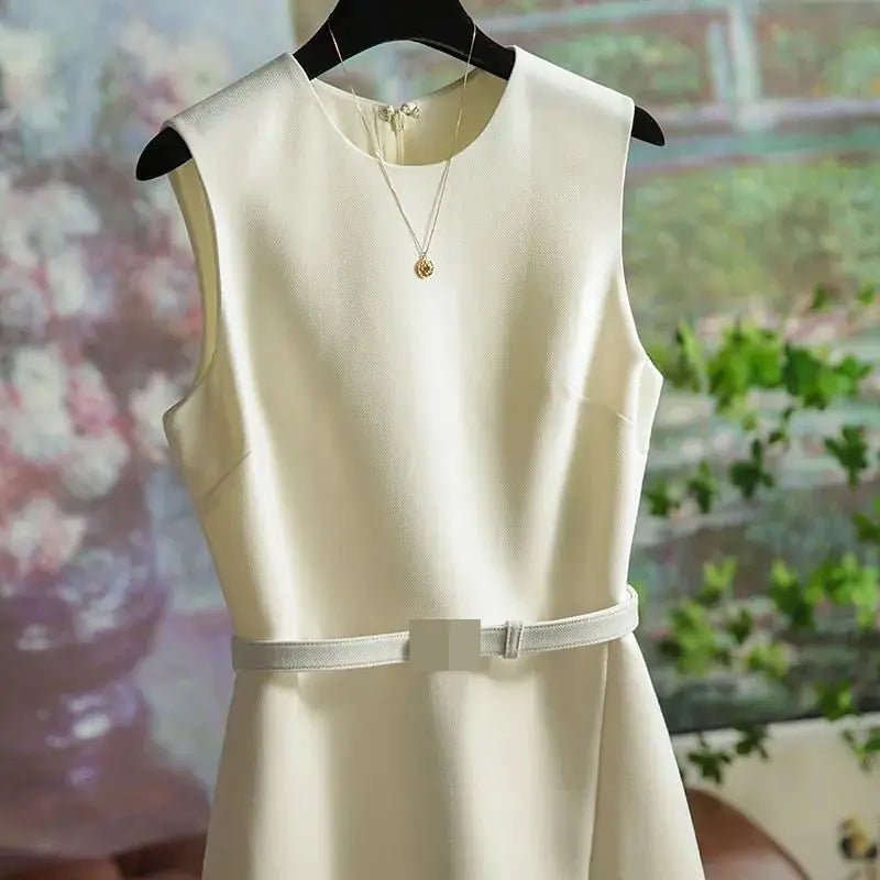 Plus Size Sleeveless A-Line Dress for Women
