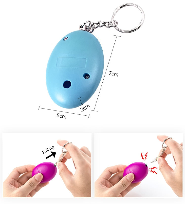 Wearable Personal Safety Alarm Egg