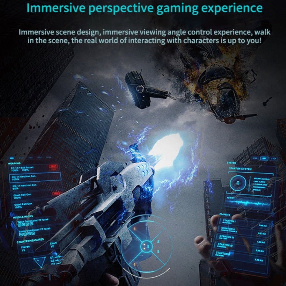 Dragon Storm 7 VR Gaming Stereo 3D Fabric Headset