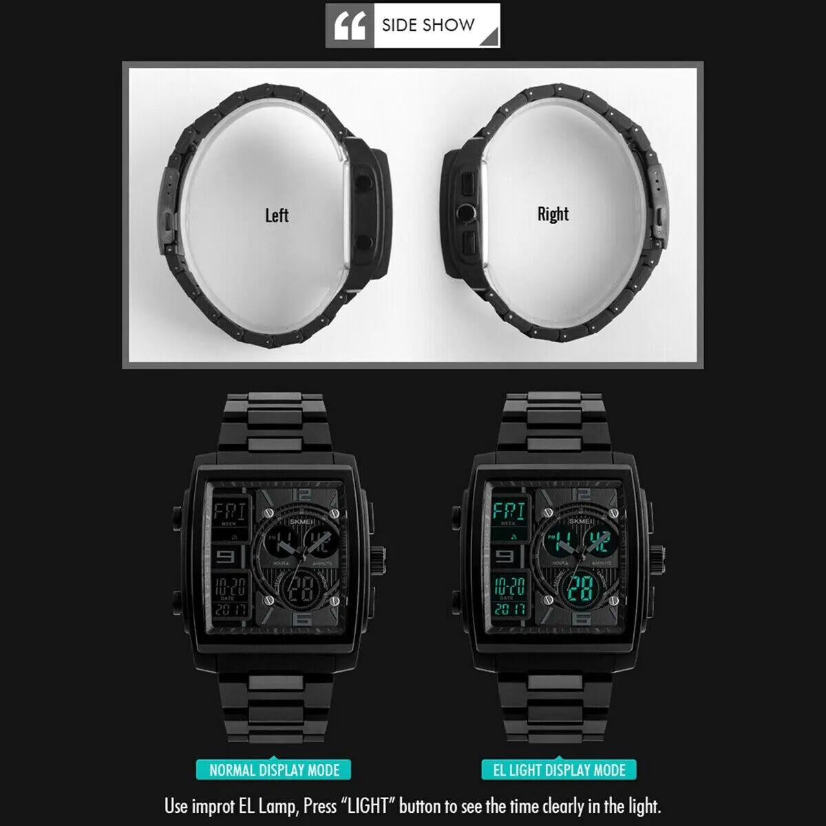 Tactical Chrono Quartz Men's Watch