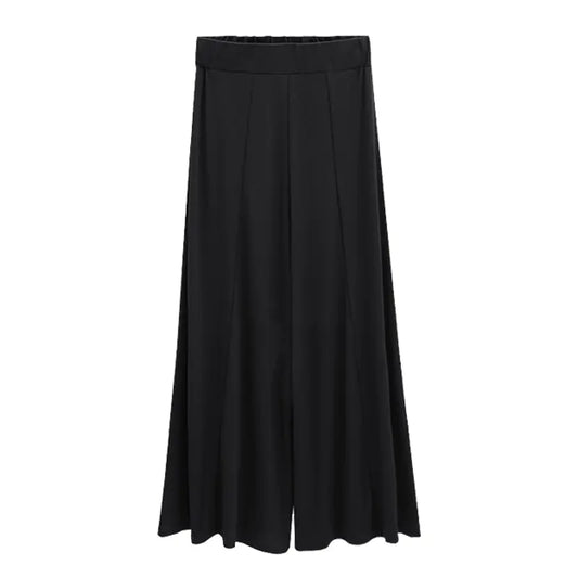 Plus Size High Waist Wide Leg Pants for Women