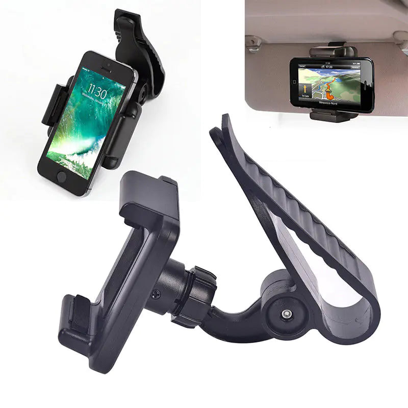 Universal  Car Visor Clip Eye Level Cell Phone Cradle