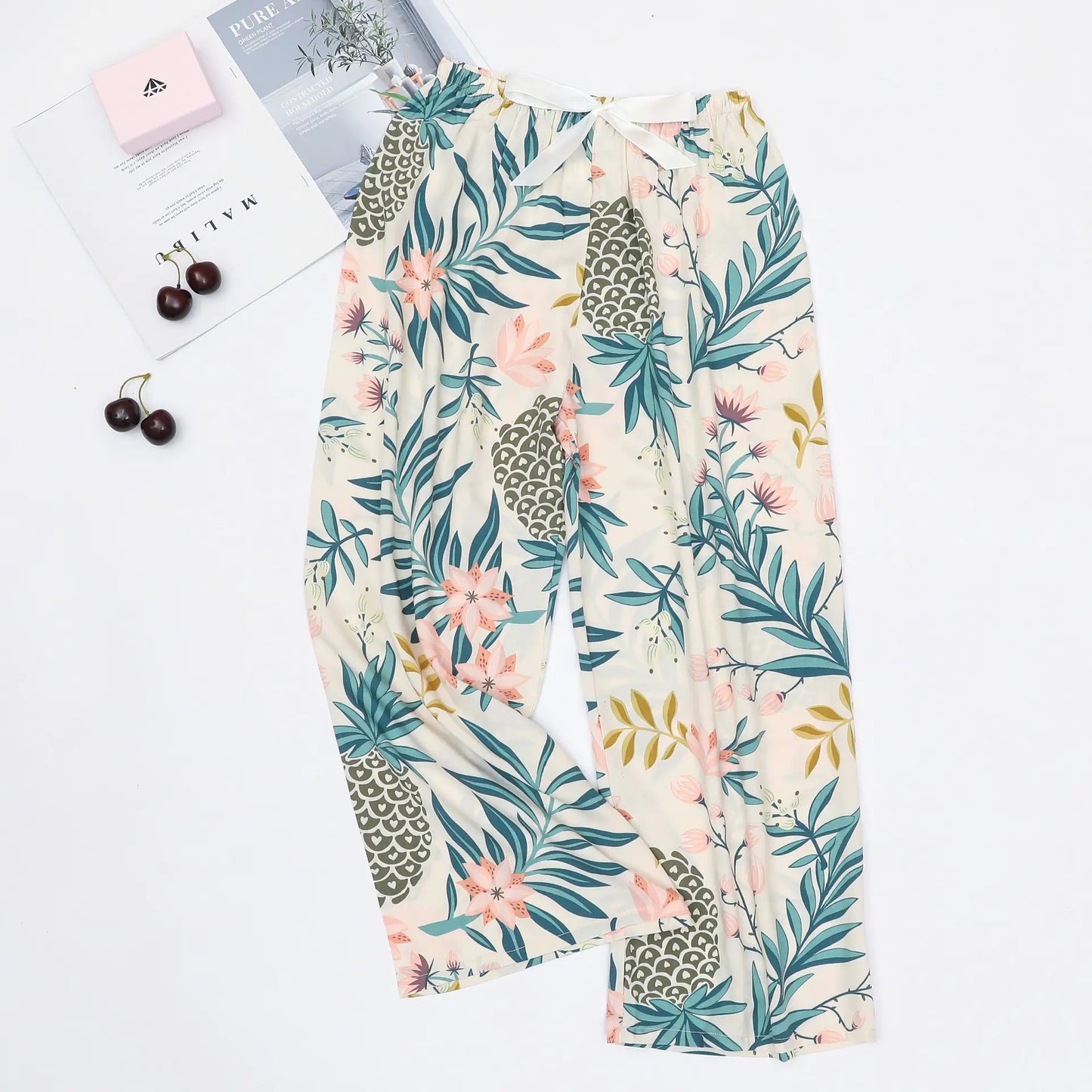 Cotton Sleep Pants - Loose Casual Printed