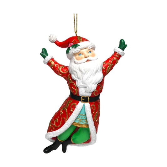 Yippee! Santa Ornament by December Diamonds