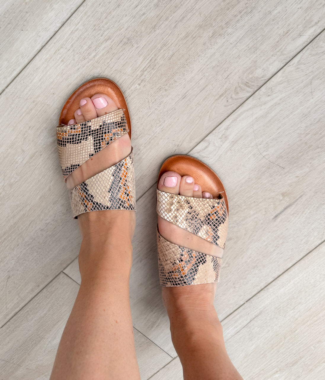 Spirited Sandals in Muave