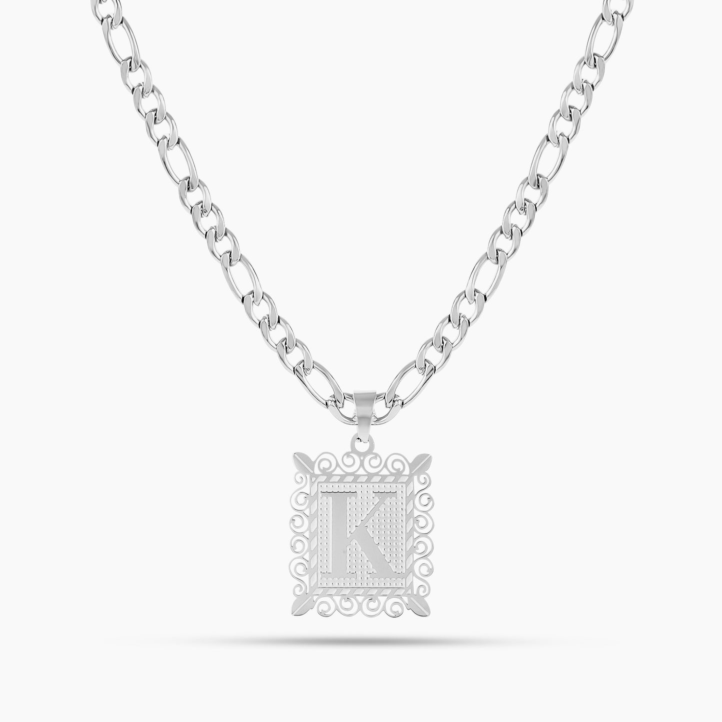 Vintage Initial Pendant