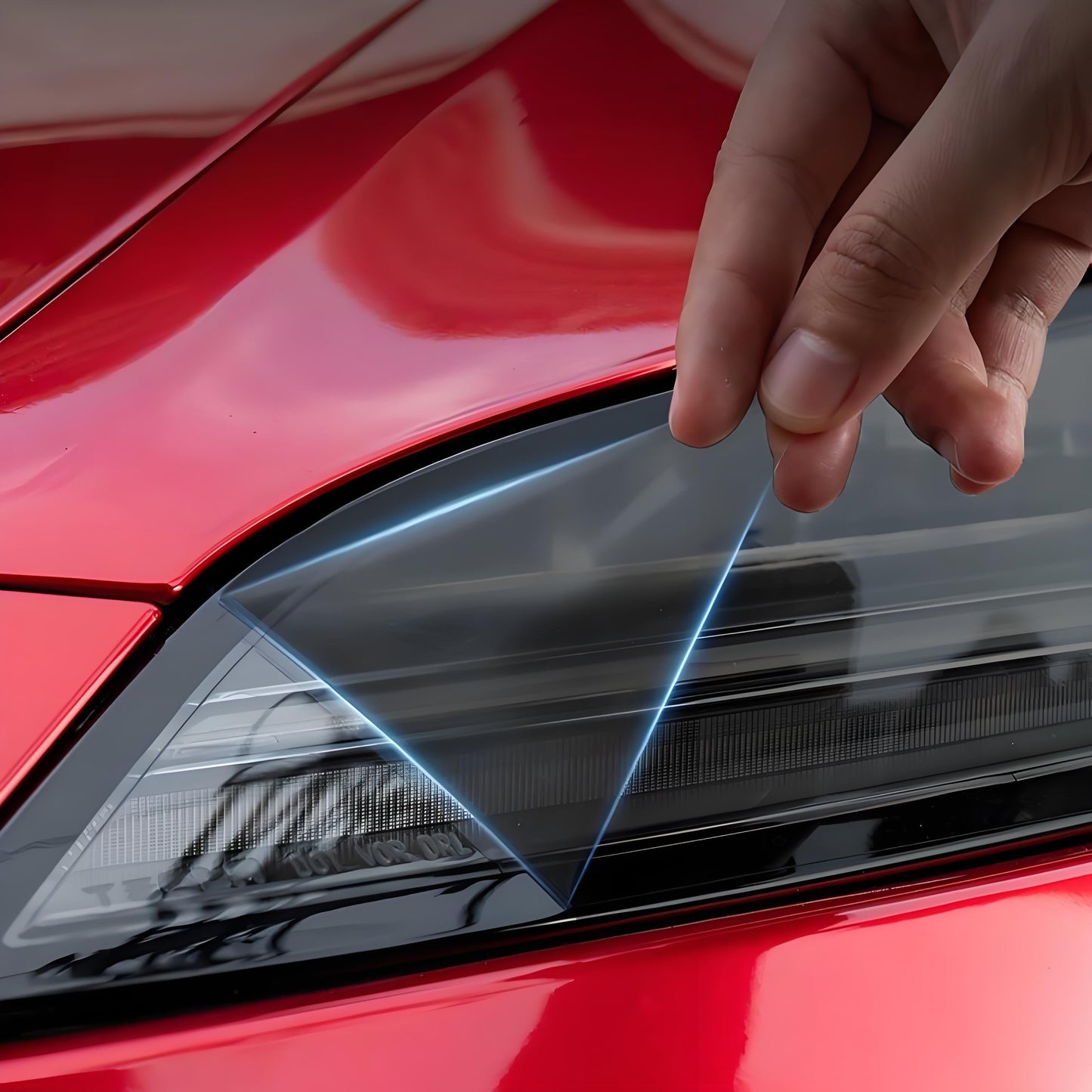 TPU Headlight Protection Film for Tesla Model Y Juniper & Model 3 Highland