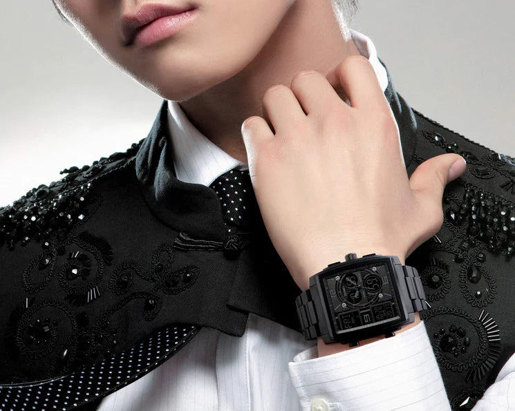 Tactical Chrono Quartz Men's Watch