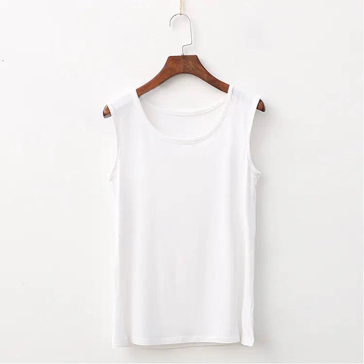 Plus Size Women's Sleeveless Modal Tank Top