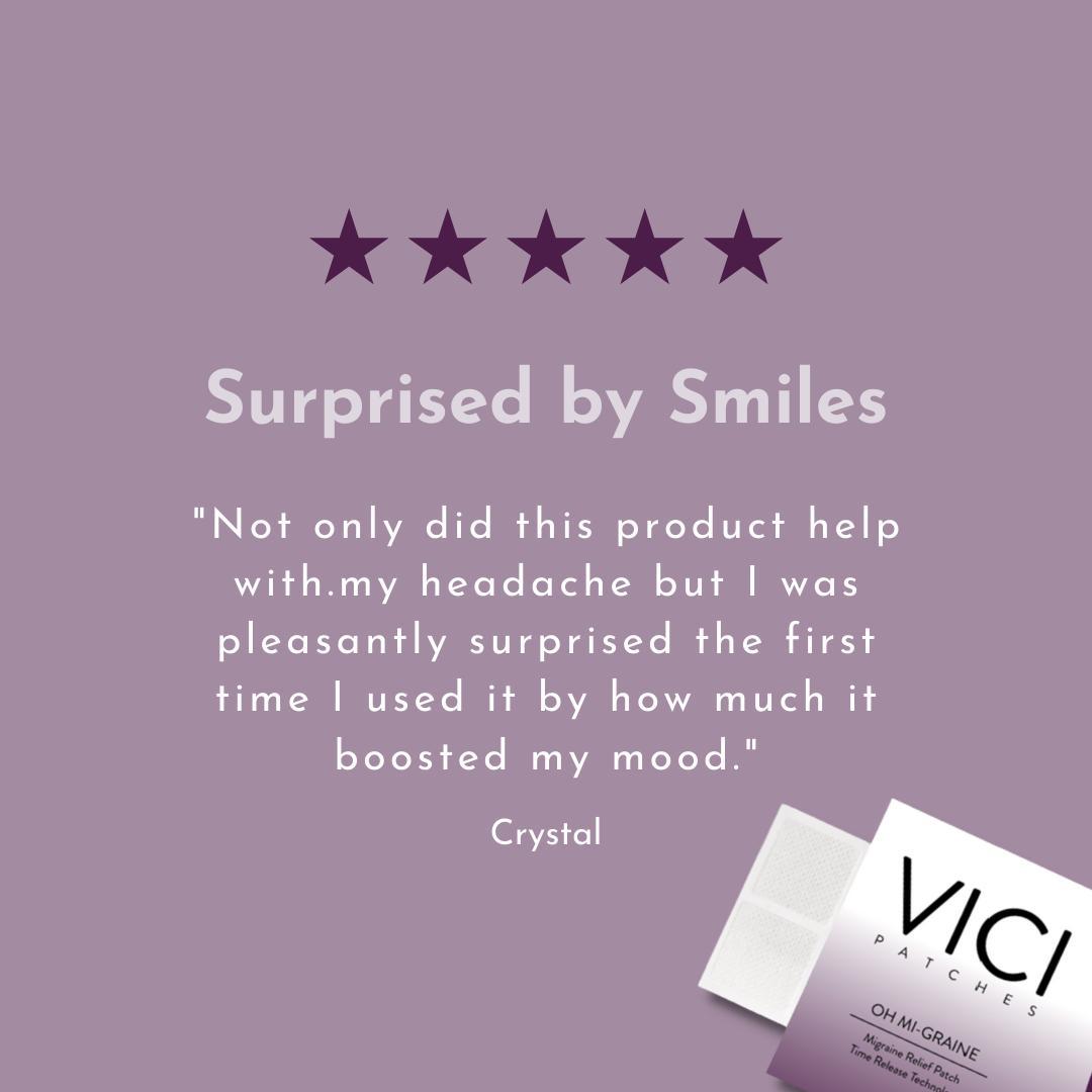 Top Rated! - Oh Mi-Graine Topical Patch by VICI Wellness