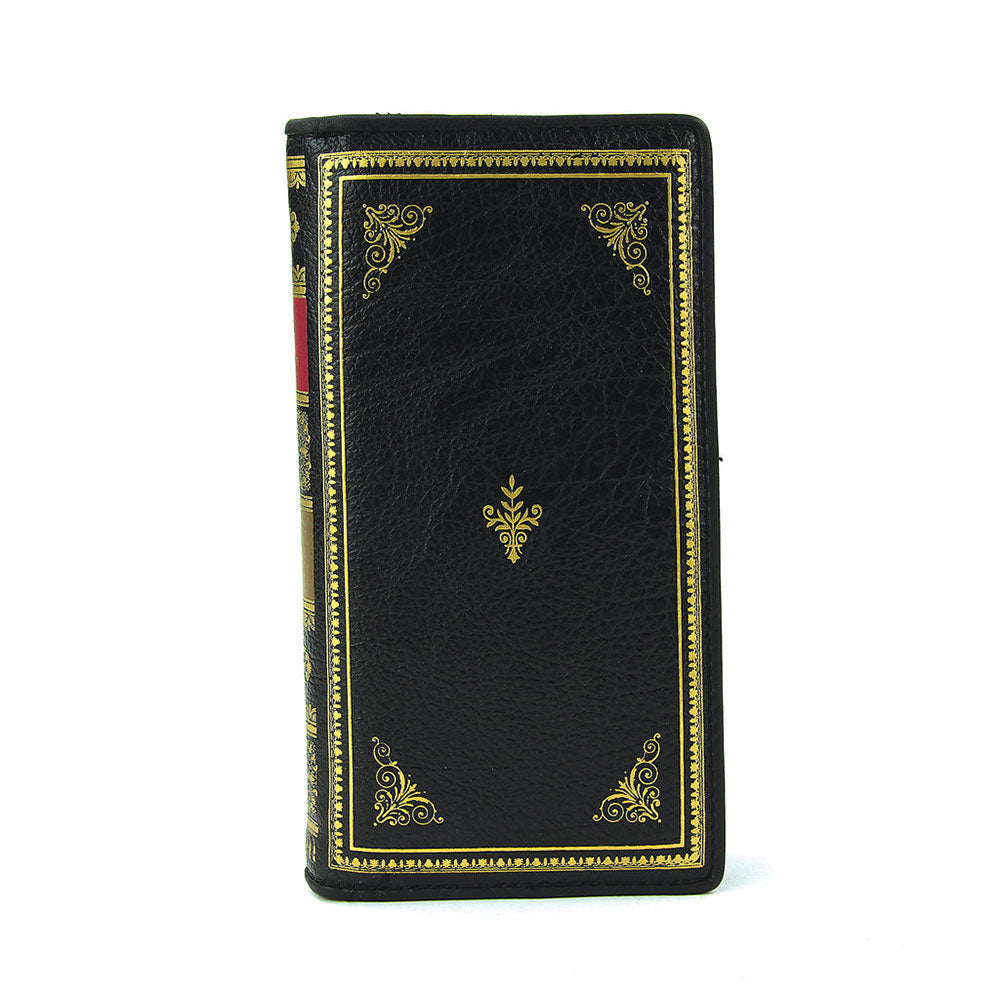 Vintage Book Wallet Wristlet
