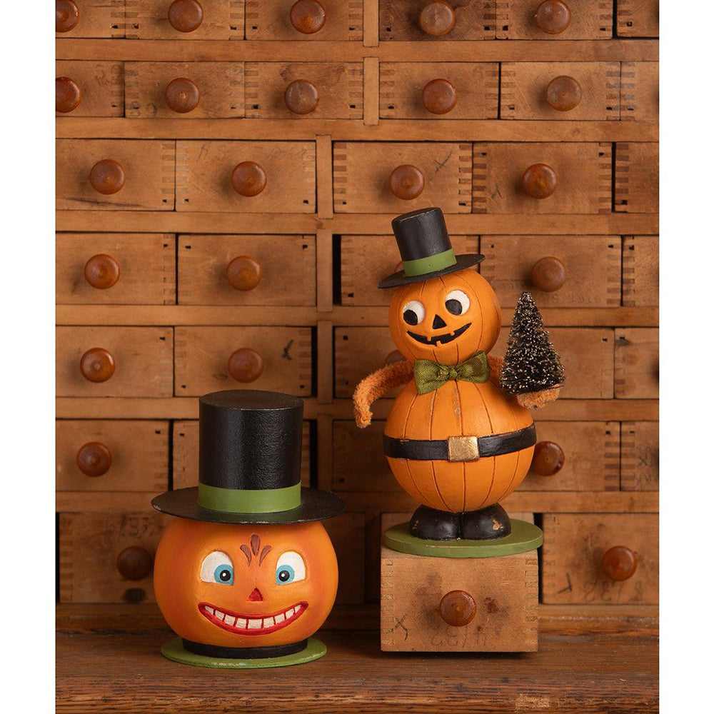Vintage Jolly Pumpkinman by Bethany Lowe Designs