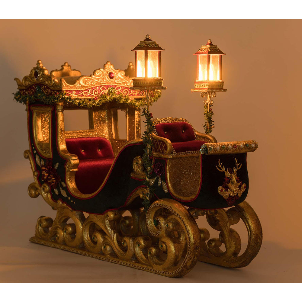 Winter Balsam and Berry Sleigh by Katherine's Collection