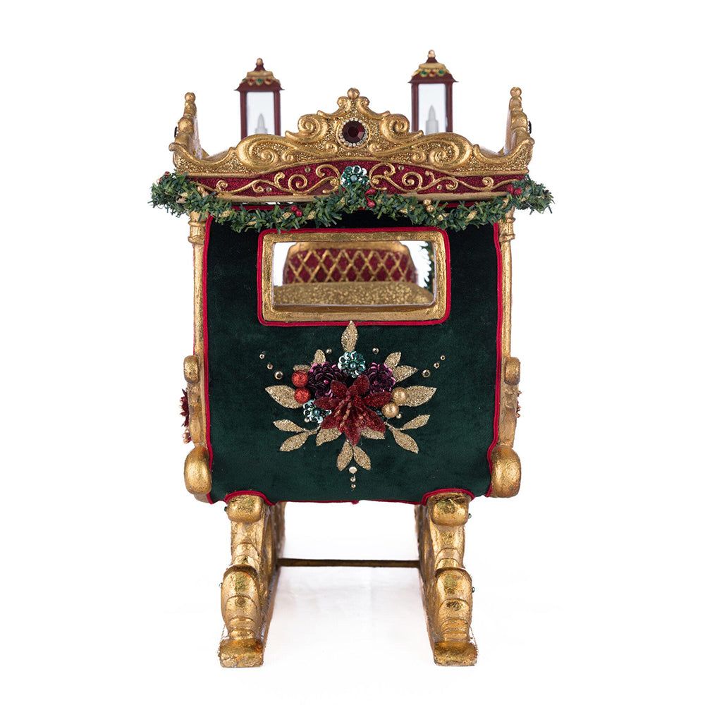 Winter Balsam and Berry Sleigh by Katherine's Collection