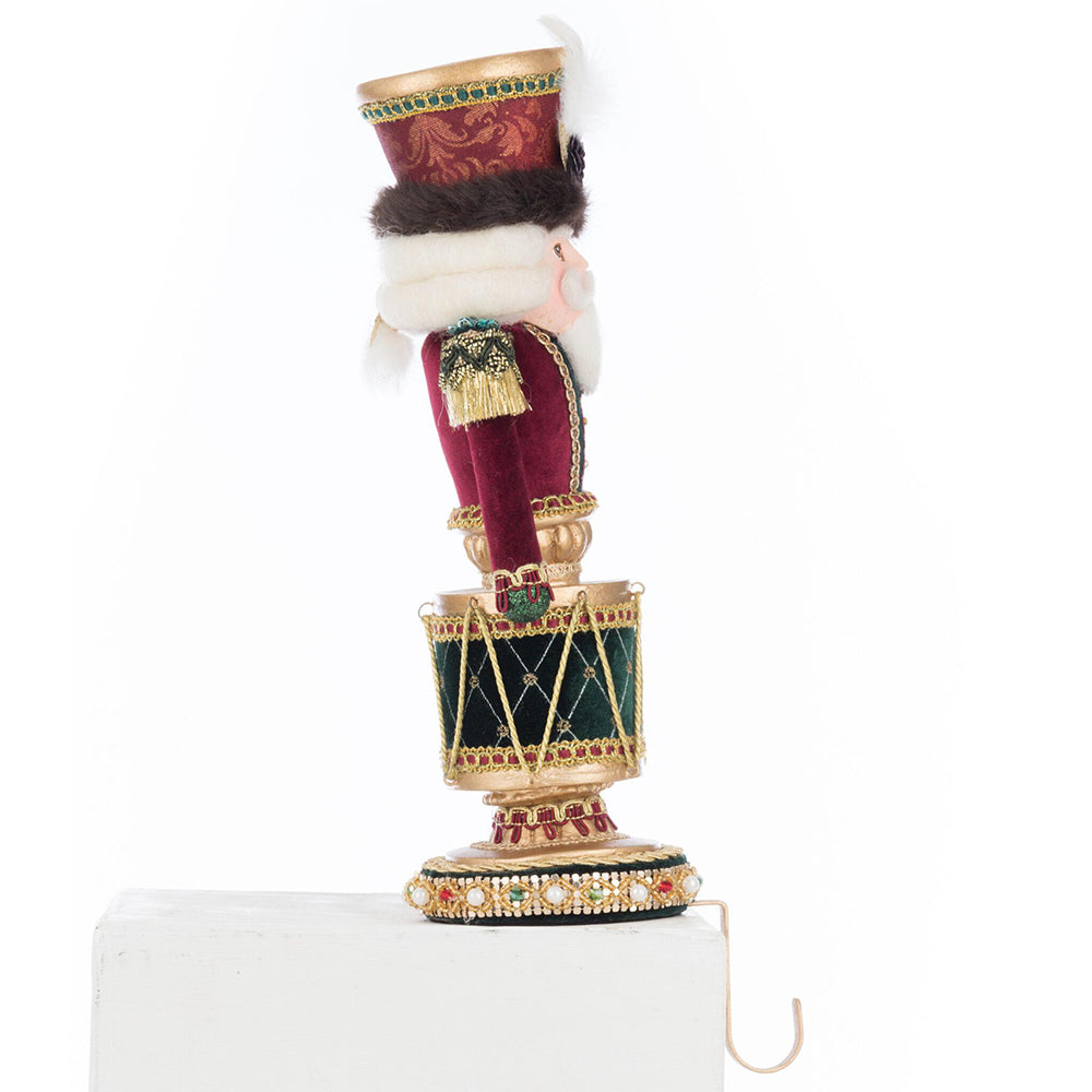 Winter Balsam Nutcracker Stocking Holder by Katherine's Collection