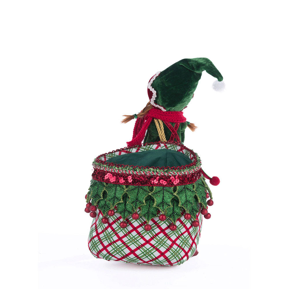Winter Snowdrop Elf With Bag by Katherine's Collection