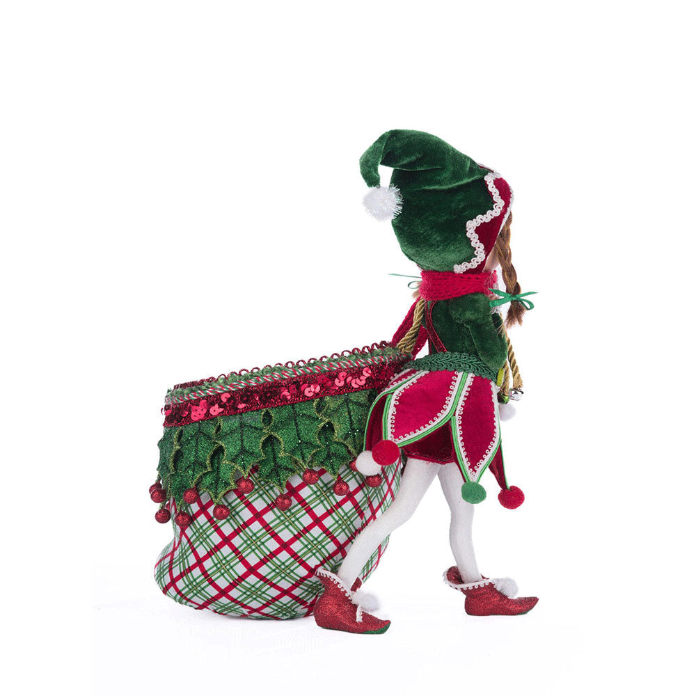 Winter Snowdrop Elf With Bag by Katherine's Collection