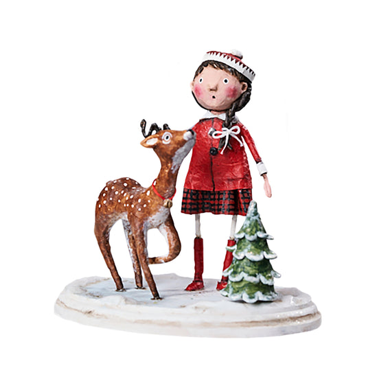 Winter Wonderland Lori Mitchell Christmas Figurine - RETIRED