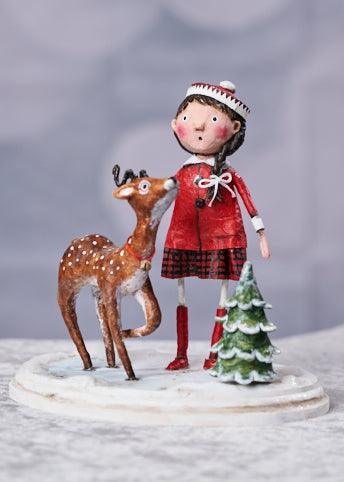Winter Wonderland Lori Mitchell Christmas Figurine - RETIRED