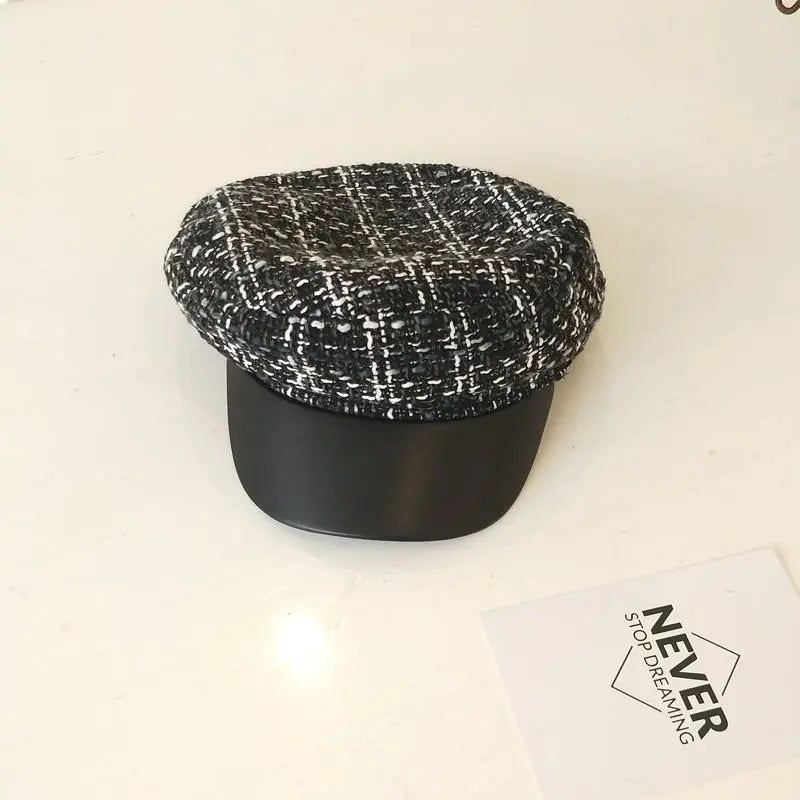 Octagonal Beret, Newsboy Cap, Painter's Hat