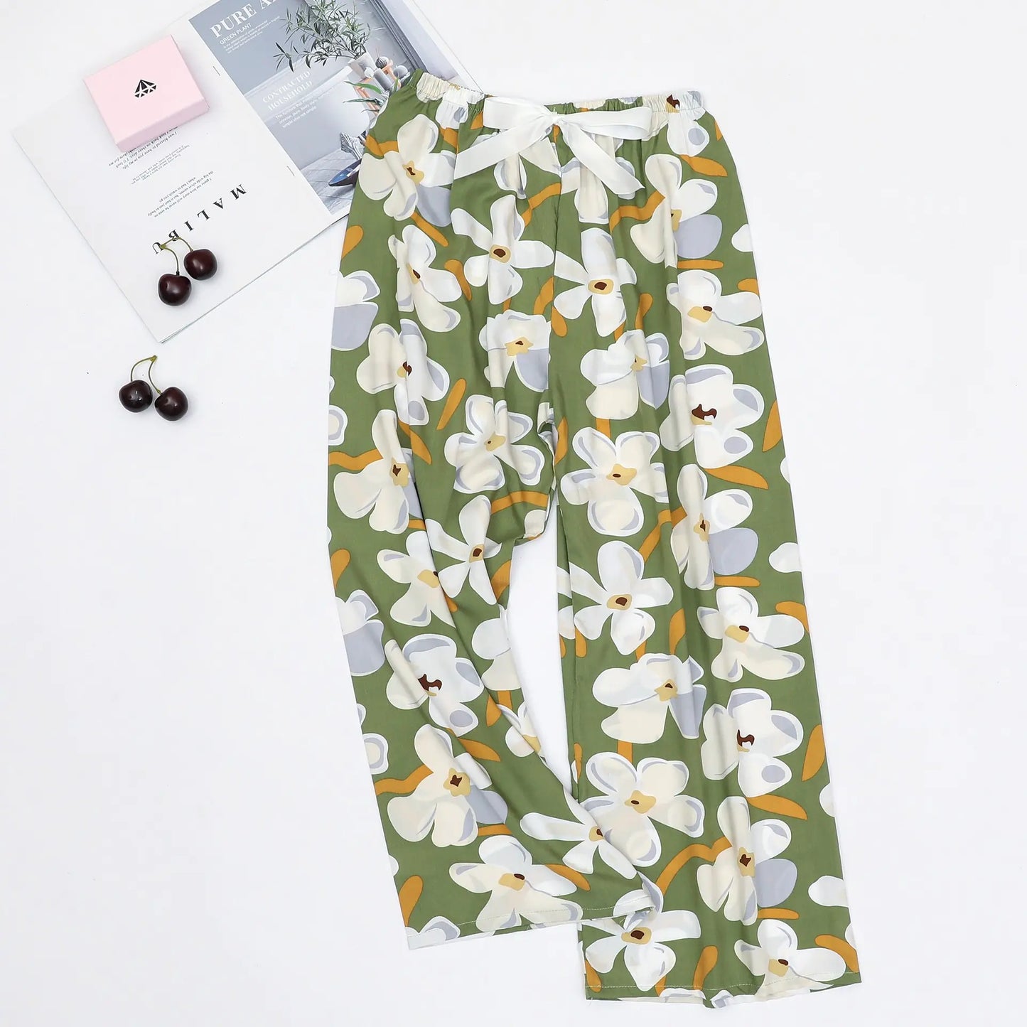 Cotton Sleep Pants - Loose Casual Printed